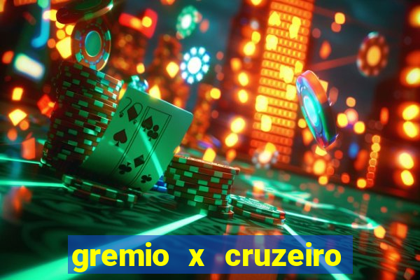 gremio x cruzeiro ao vivo hd